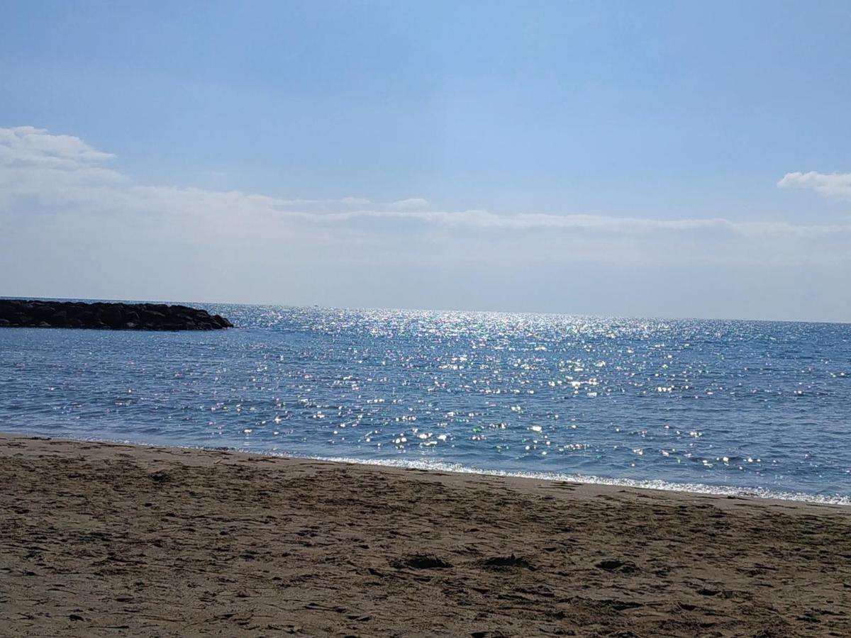 Appartement, Vue Sur Mer, Acces Direct Plage, Piscine Виас Екстериор снимка