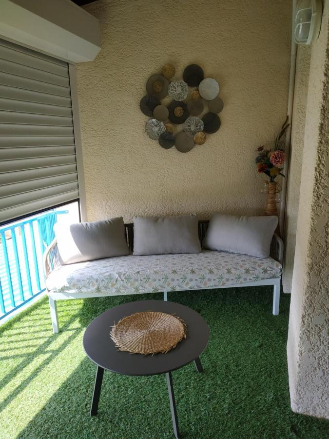 Appartement, Vue Sur Mer, Acces Direct Plage, Piscine Виас Екстериор снимка
